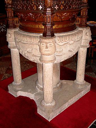 St Austell - The Norman Font